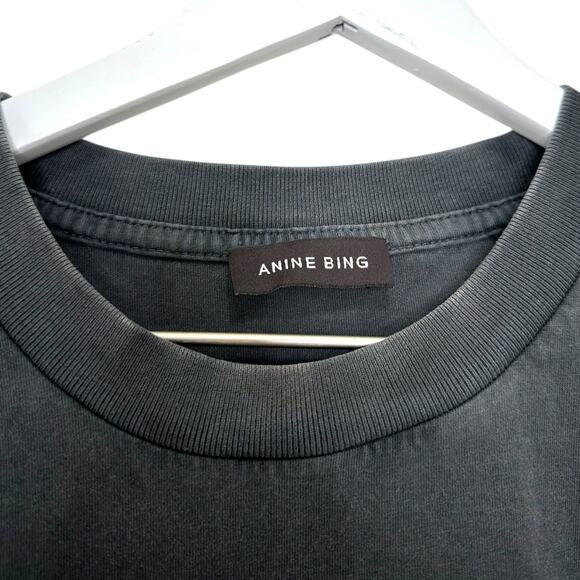 Anine Bing New York Graphic T-Shirt Black Size Small - Picture 2 of 7
